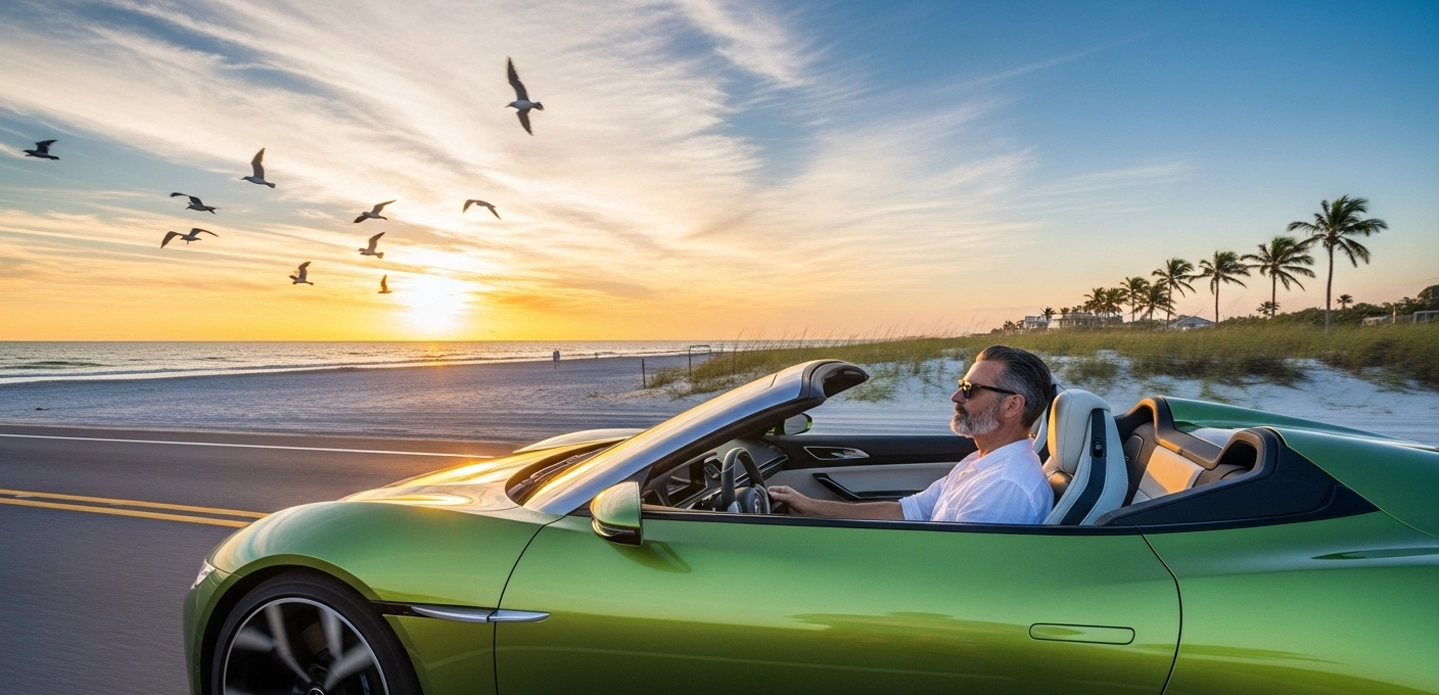 Hero image for customized Florida auto insurance policy.